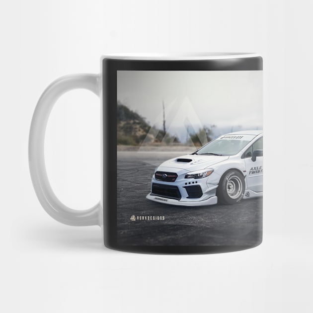 WRX sti Custom design poster by asakdesign by ASAKDESIGNS